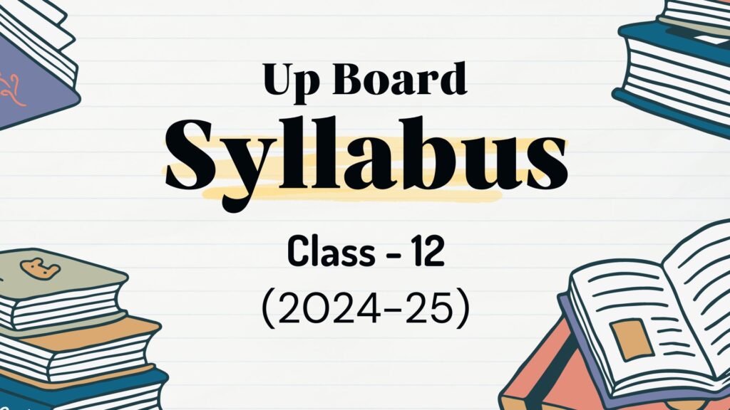 up board syllabus 2024-25